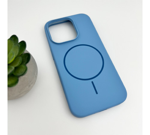 Чохол для смартфона Cosmic Silicone Case Magnetic for Apple iPhone 16 Pro 24,Azure (SilMag16P-24)