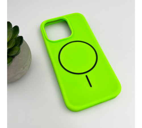 Чохол для смартфона Cosmic Silicone Case Magnetic for Apple iPhone 16 Pro Max 53,Shiny Green (SilMag16PM-53)
