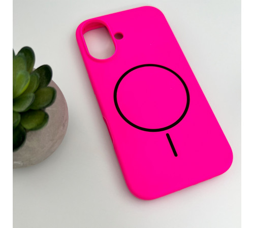 Чохол для смартфона Cosmic Silicone Case Magnetic for Apple iPhone 17 52,Shiny Pink (SilMag17-52)