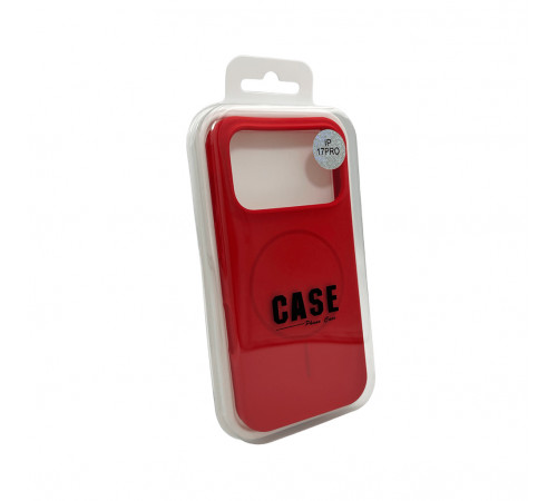Чохол для смартфона Cosmic Silicone Case Magnetic for Apple iPhone 17 Pro 14,Red (SilMag17P-14)