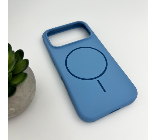 Чохол для смартфона Cosmic Silicone Case Magnetic for Apple iPhone 17 Pro 24,Azure (SilMag17P-24)