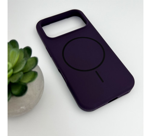 Чохол для смартфона Cosmic Silicone Case Magnetic for Apple iPhone 17 Pro 30,Dark Purple (SilMag17P-30)