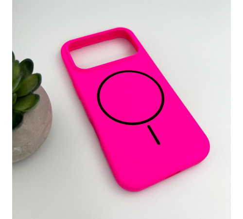 Чохол для смартфона Cosmic Silicone Case Magnetic for Apple iPhone 17 Pro Max 52,Shiny Pink (SilMag17PM-52)