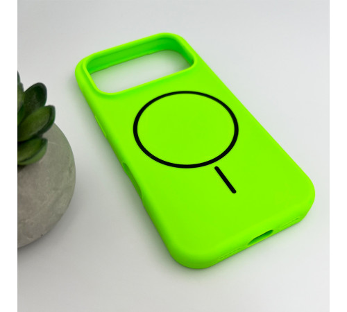 Чохол для смартфона Cosmic Silicone Case Magnetic for Apple iPhone 17 Pro Max 53,Shiny Green (SilMag17PM-53)