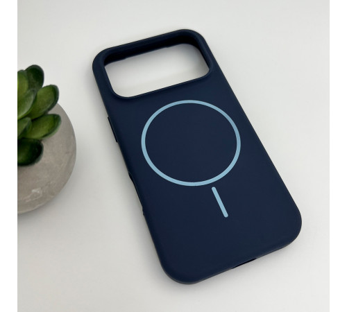 Чохол для смартфона Cosmic Silicone Case Magnetic for Apple iPhone 17 Pro Max 8,Dark Blue (SilMag17PM-8)