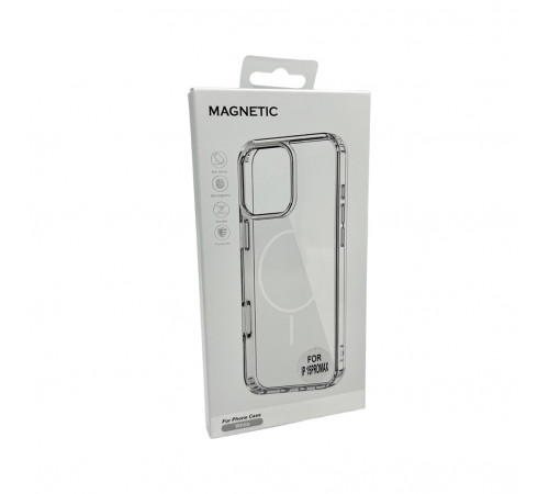 Чохол Cosmic Acrylic Thin Magnetic for Apple iPhone 15 Pro White (AcColMagi15pWhite)
