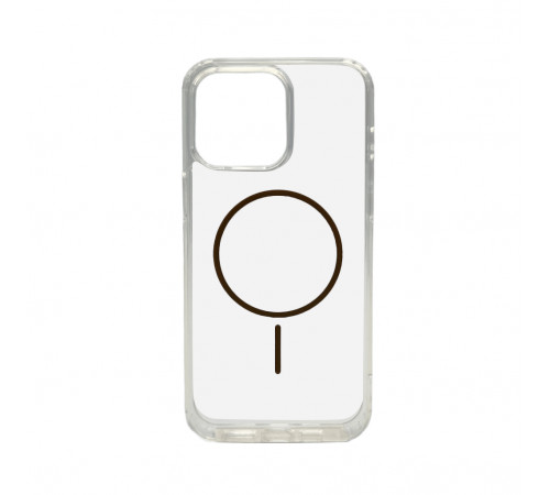 Чохол Cosmic Acrylic Thin Magnetic for Apple iPhone 15 Pro Gold (AcColMagi15pGold)