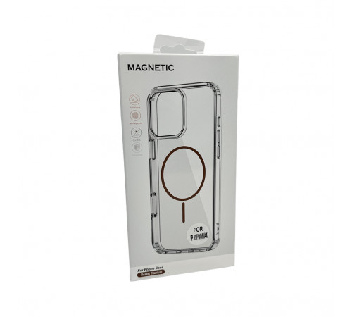 Чохол Cosmic Acrylic Thin Magnetic for Apple iPhone 15 Pro Gold (AcColMagi15pGold)