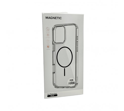 Чохол Cosmic Acrylic Thin Magnetic for Apple iPhone 15 Black (AcColMagi15Black)