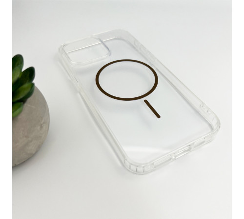 Чохол Cosmic Acrylic Thin Magnetic for Apple iPhone 16 Pro Gold (AcColMagi16pGold)