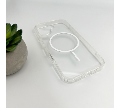 Чохол Cosmic Acrylic Thin Magnetic for Apple iPhone 16 White (AcColMagi16White)