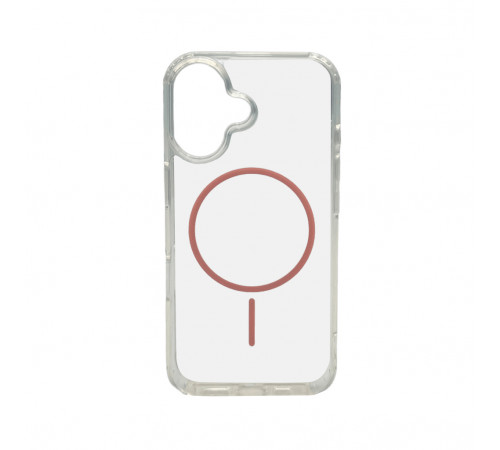 Чохол Cosmic Acrylic Thin Magnetic for Apple iPhone 16 Pink (AcColMagi16Pink)