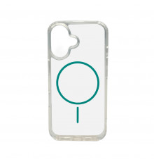 Чохол Cosmic Acrylic Thin Magnetic for Apple iPhone 16 Green (AcColMagi16Green)