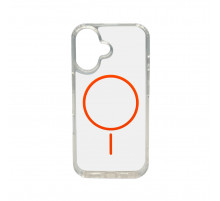 Чохол Cosmic Acrylic Thin Magnetic for Apple iPhone 16 Orange (AcColMagi16Orange)
