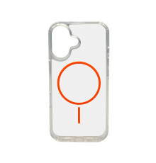 Чохол Cosmic Acrylic Thin Magnetic for Apple iPhone 16 Orange (AcColMagi16Orange)