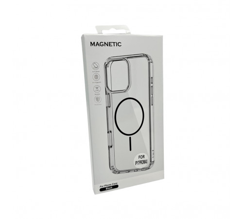 Чохол Cosmic Acrylic Thin Magnetic for Apple iPhone 17 Pro Max Black (AcColMagi17pmBlack)