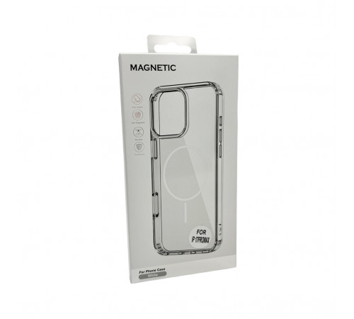 Чохол Cosmic Acrylic Thin Magnetic for Apple iPhone 17 Pro White (AcColMagi17pWhite)