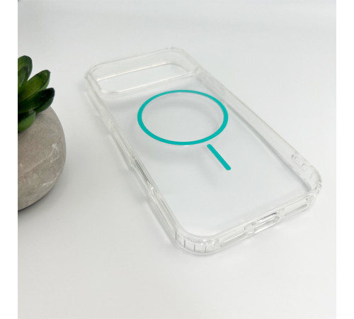 Чохол Cosmic Acrylic Thin Magnetic for Apple iPhone 17 Pro Green (AcColMagi17pGreen)