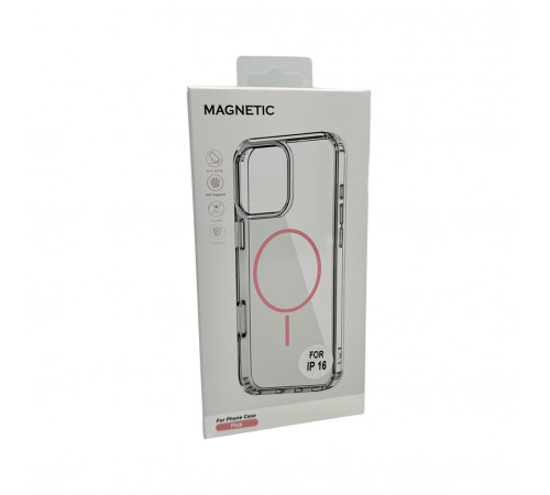 Чохол Cosmic Acrylic Thin Magnetic for Apple iPhone 17 Pink (AcColMagi17Pink)