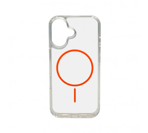 Чохол Cosmic Acrylic Thin Magnetic for Apple iPhone 17 Orange (AcColMagi17Orange)
