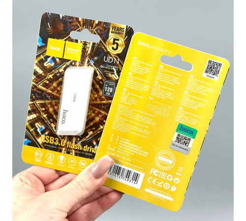 USB флеш Hoco UD11 128Gb Wisdom USB3.0 Швидкісна