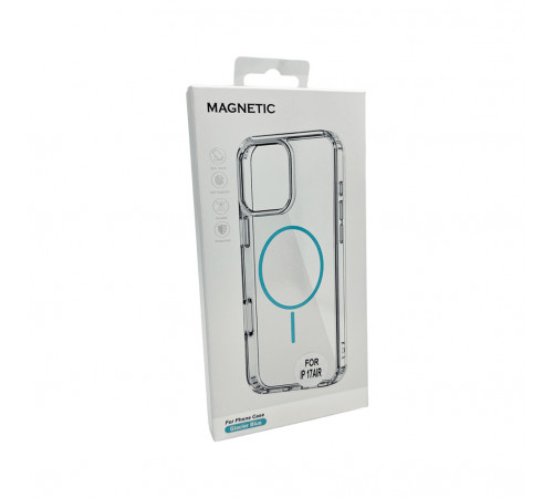 Чохол Cosmic Acrylic Thin Magnetic for Apple iPhone 17 Air Green (AcColMagi17AGreen)