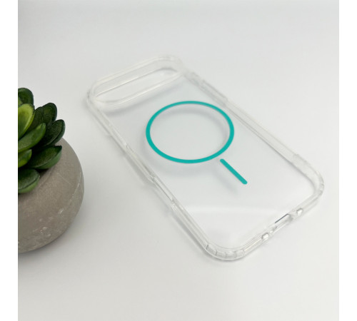 Чохол Cosmic Acrylic Thin Magnetic for Apple iPhone 17 Air Green (AcColMagi17AGreen)