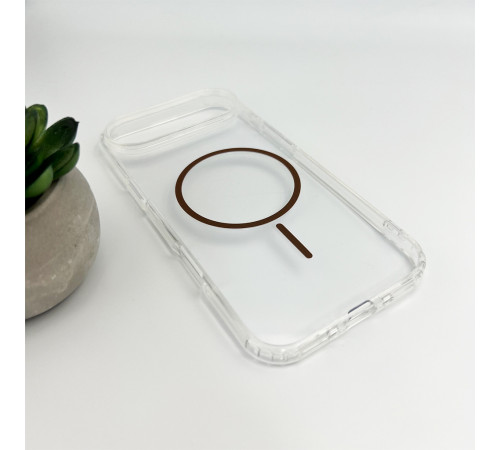 Чохол Cosmic Acrylic Thin Magnetic for Apple iPhone 17 Air Gold (AcColMagi17AGold)