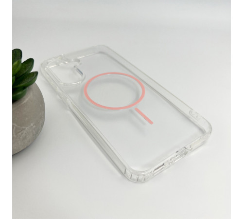 Чохол Cosmic Acrylic Thin Magnetic for Samsung Galaxy S25 Plus Pink (AcColMagiSS25PPink)