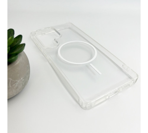 Чохол Cosmic Acrylic Thin Magnetic for Samsung Galaxy S25 Ultra White (AcColMagiSS25PUWhite)