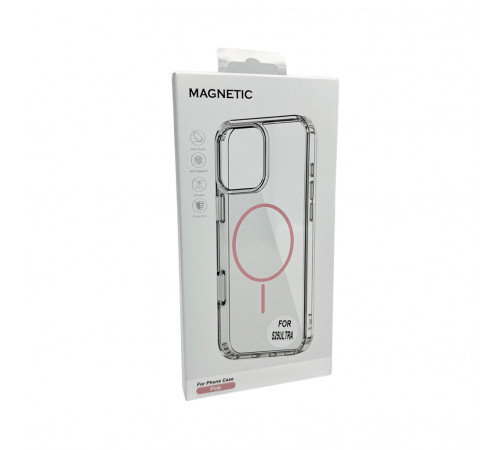 Чохол Cosmic Acrylic Thin Magnetic for Samsung Galaxy S25 Ultra Pink (AcColMagiSS25PUPink)