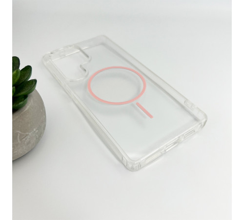 Чохол Cosmic Acrylic Thin Magnetic for Samsung Galaxy S25 Ultra Pink (AcColMagiSS25PUPink)