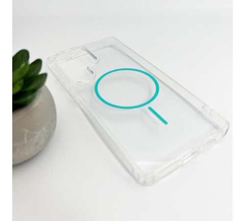 Чохол Cosmic Acrylic Thin Magnetic for Samsung Galaxy S25 Ultra Green (AcColMagiSS25PUGreen)