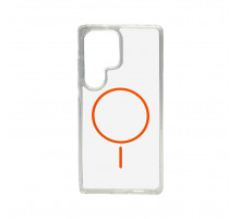 Чохол Cosmic Acrylic Thin Magnetic for Samsung Galaxy S25 Ultra Orange (AcColMagiSS25PUOrange)