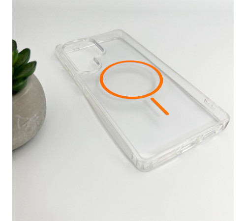 Чохол Cosmic Acrylic Thin Magnetic for Samsung Galaxy S25 Ultra Orange (AcColMagiSS25PUOrange)