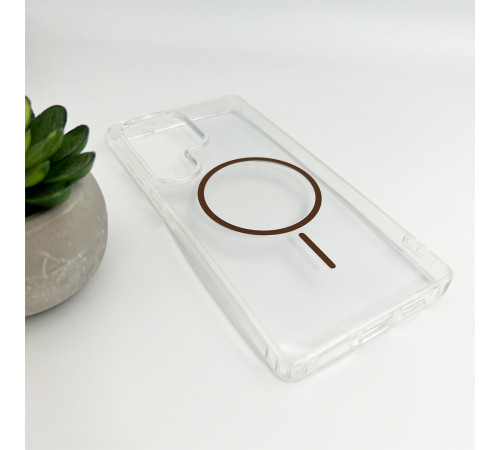 Чохол Cosmic Acrylic Thin Magnetic for Samsung Galaxy S25 Ultra Gold (AcColMagiSS25PUGold)