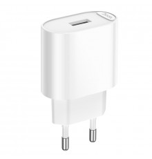 Мережевий зарядний пристрій HOCO C109A(10.5W) Fighter single port charger White (6942007656580)