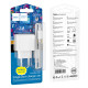 Мережевий зарядний пристрій з кабелем HOCO CS11A Ocean single port charger set(Micro) White (6942007603591)