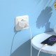 Мережевий зарядний пристрій з кабелем HOCO CS11A Ocean single port charger set(Micro) White (6942007603591)