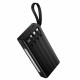 Зовнішній акумулятор HOCO J155 Shine 22.5W+PD20W+light 4-cable power bank(20000mAh) (6942007652117)