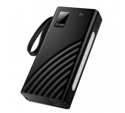 Зовнішній акумулятор HOCO J155 Shine 22.5W+PD20W+light 4-cable power bank(20000mAh) (6942007652117)