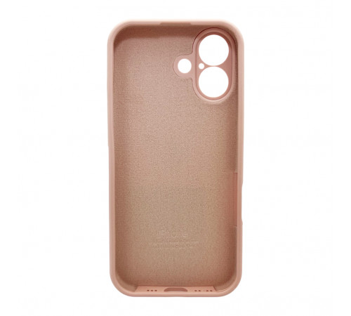 Чохол для смартфона Silicone Full Case AA Camera Protect for Apple iPhone 17 15,Pink Sand (FullAAi17-15)