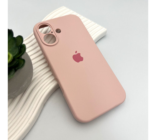 Чохол для смартфона Silicone Full Case AA Camera Protect for Apple iPhone 17 15,Pink Sand (FullAAi17-15)