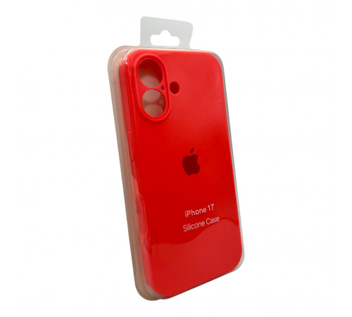 Чохол для смартфона Silicone Full Case AA Camera Protect for Apple iPhone 17 18,Peach (FullAAi17-18)