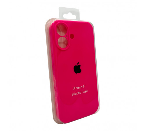 Чохол для смартфона Silicone Full Case AA Camera Protect for Apple iPhone 17 23,Shyny Pink (FullAAi17-23)