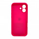 Чохол для смартфона Silicone Full Case AA Camera Protect for Apple iPhone 17 23,Shyny Pink (FullAAi17-23)