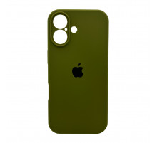 Чохол для смартфона Silicone Full Case AA Camera Protect for Apple iPhone 17 29,Army Green (FullAAi17-29)