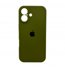 Чохол для смартфона Silicone Full Case AA Camera Protect for Apple iPhone 17 29,Army Green (FullAAi17-29)