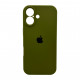 Чохол для смартфона Silicone Full Case AA Camera Protect for Apple iPhone 17 29,Army Green (FullAAi17-29)