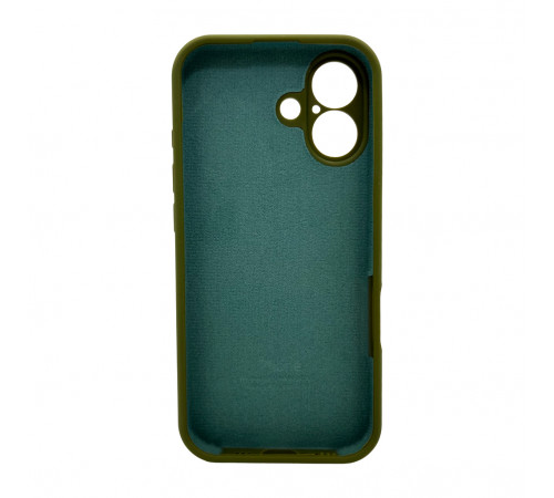 Чохол для смартфона Silicone Full Case AA Camera Protect for Apple iPhone 17 29,Army Green (FullAAi17-29)